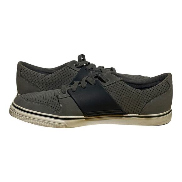 Puma Sportlifestyle Gray Casual Sneakers Men's Size 13 Perforated Leather - Picture 6 of 8